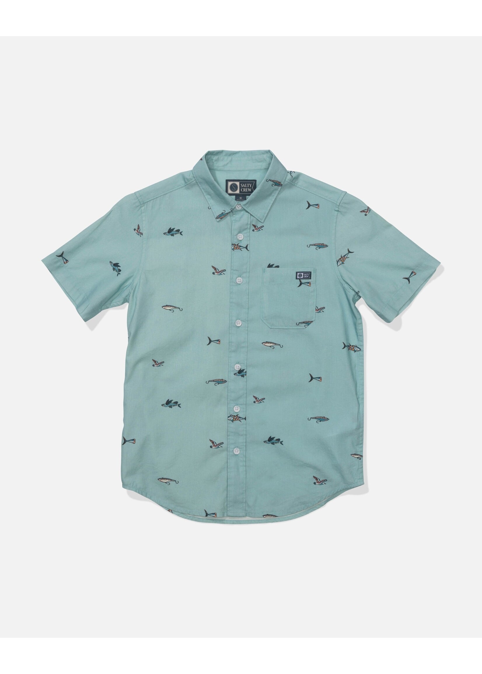 SALTY CREW CREW BOYS BUTTON UP SM26