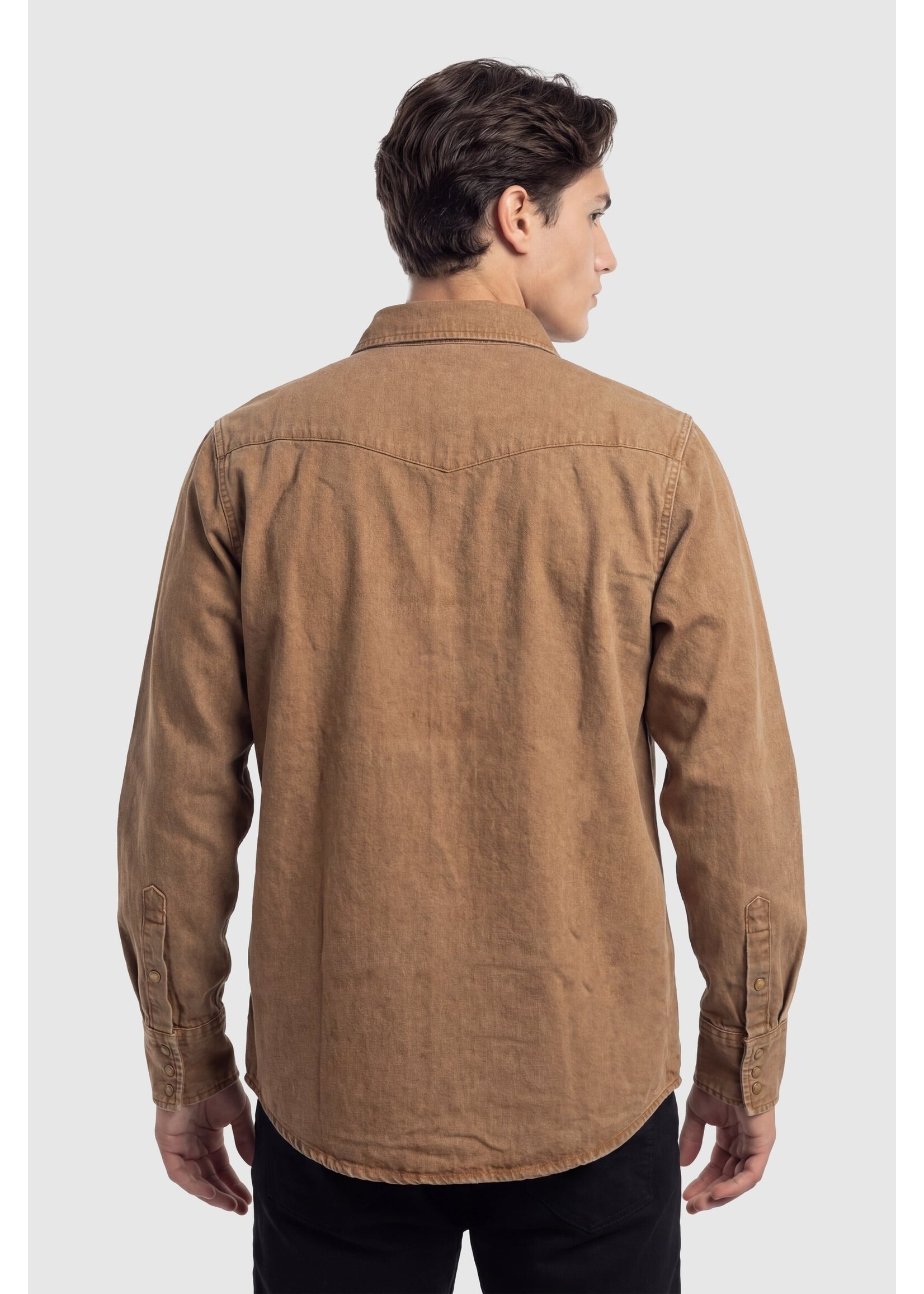 TEAMLTD HOMESTEAD DENIM BUTTON UP FA26