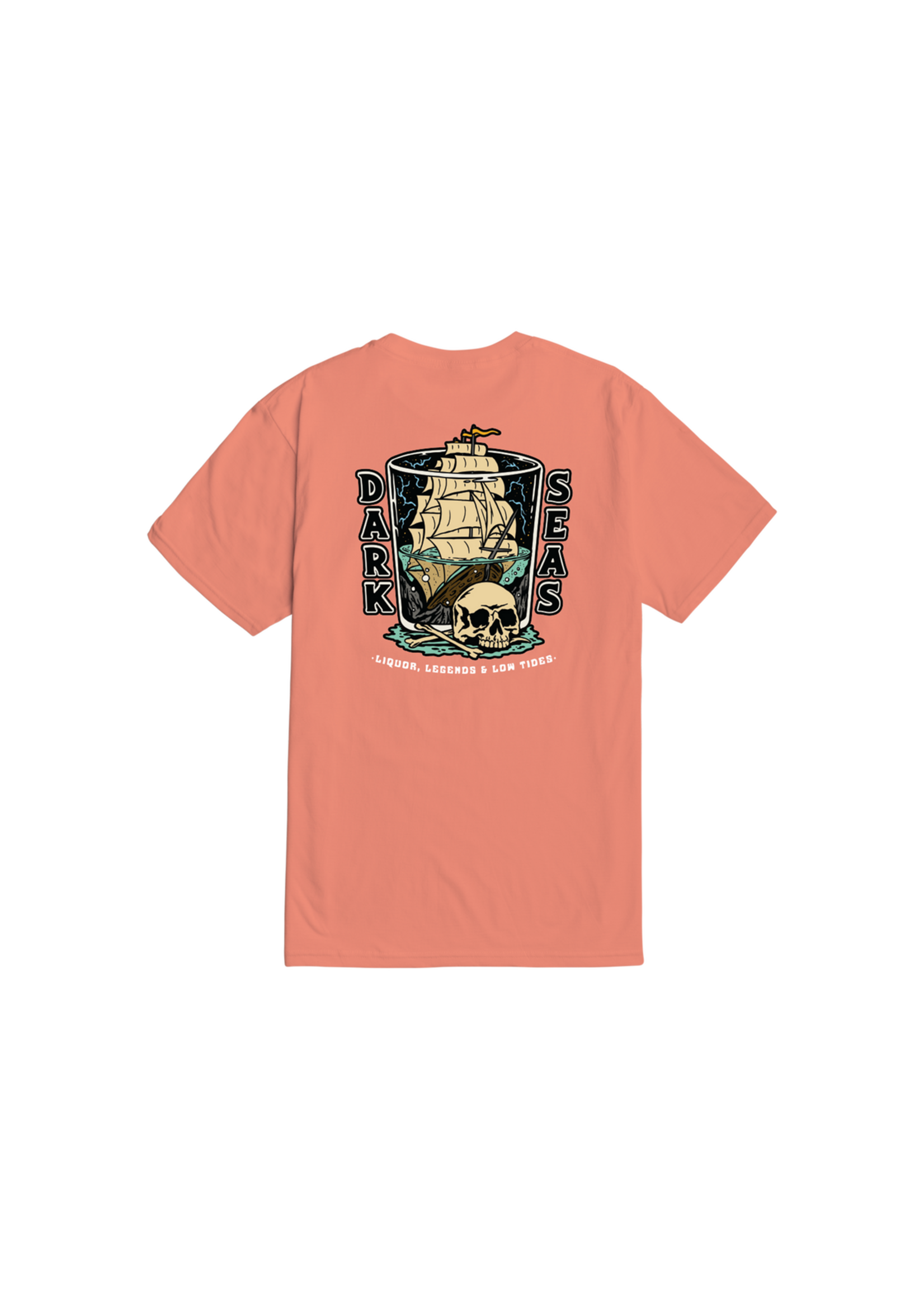 Dark Seas LIQUOR & LEGENDS TEE F26