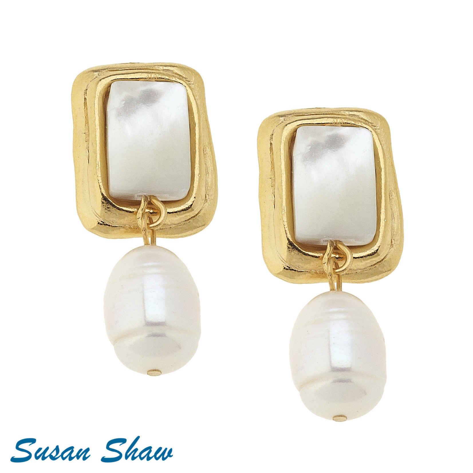 Susan Shaw Susan Shaw Pearl Drop Earring