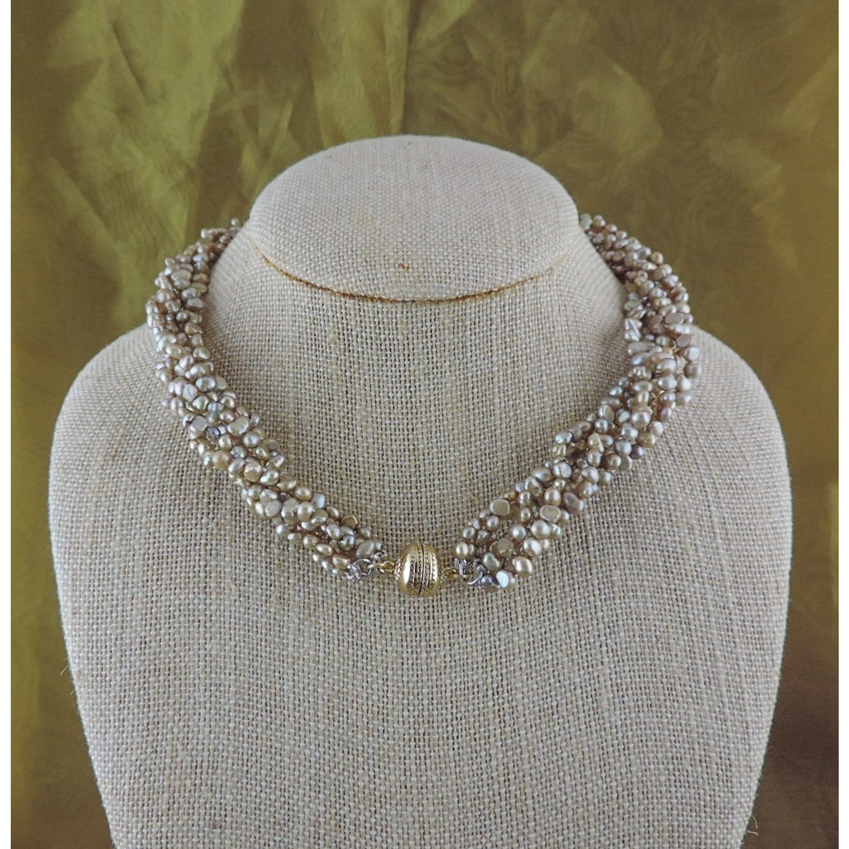 Casuals Fairhope 16 Pearl Necklace with Silver Magnetic Clasp - M & F  Casuals