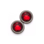 Magnebutton Red Crystal Closure