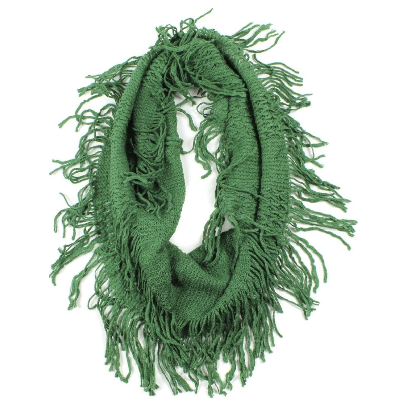 Casuals Fairhope Infinity Knit Scarf - Green