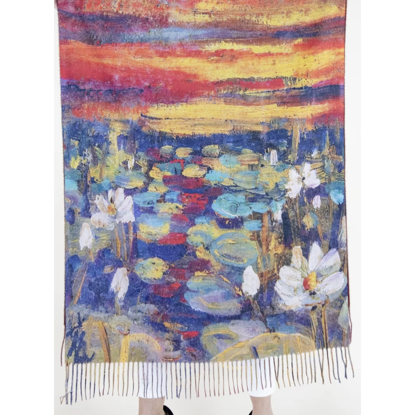 Casuals Fairhope Water Lilies Shawl