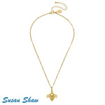 Susan Shaw Susan Shaw Gold Bee Necklace