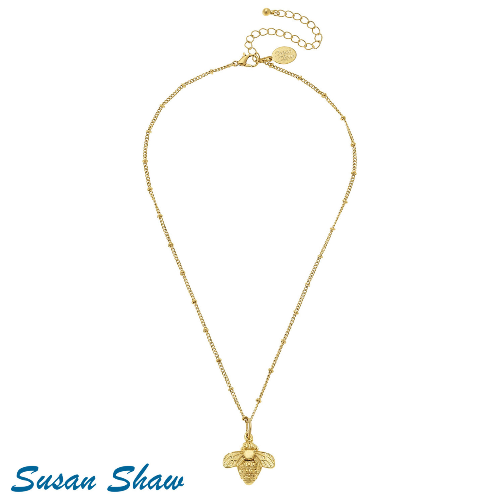 Susan Shaw Susan Shaw Gold Bee Necklace