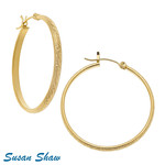 Susan Shaw Susan Shaw Garden Hoop Earrings