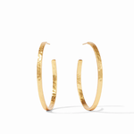 Julie Vos Julie Vos Crescent Hoop Gold L