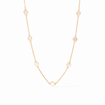 Julie Vos Julie Vos Valencia Delicate Station Necklace MOP