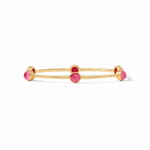 Julie Vos Julie Vos Milano Luxe Bangle Gold Raspberry - M