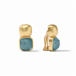 Julie Vos Julie Vos Catalina Clip-On Gold Peacock