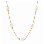 Julie Vos Julie Vos Flora Delicate Necklace Pearl