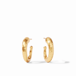 Julie Vos Julie Vos Hammered Hoop S