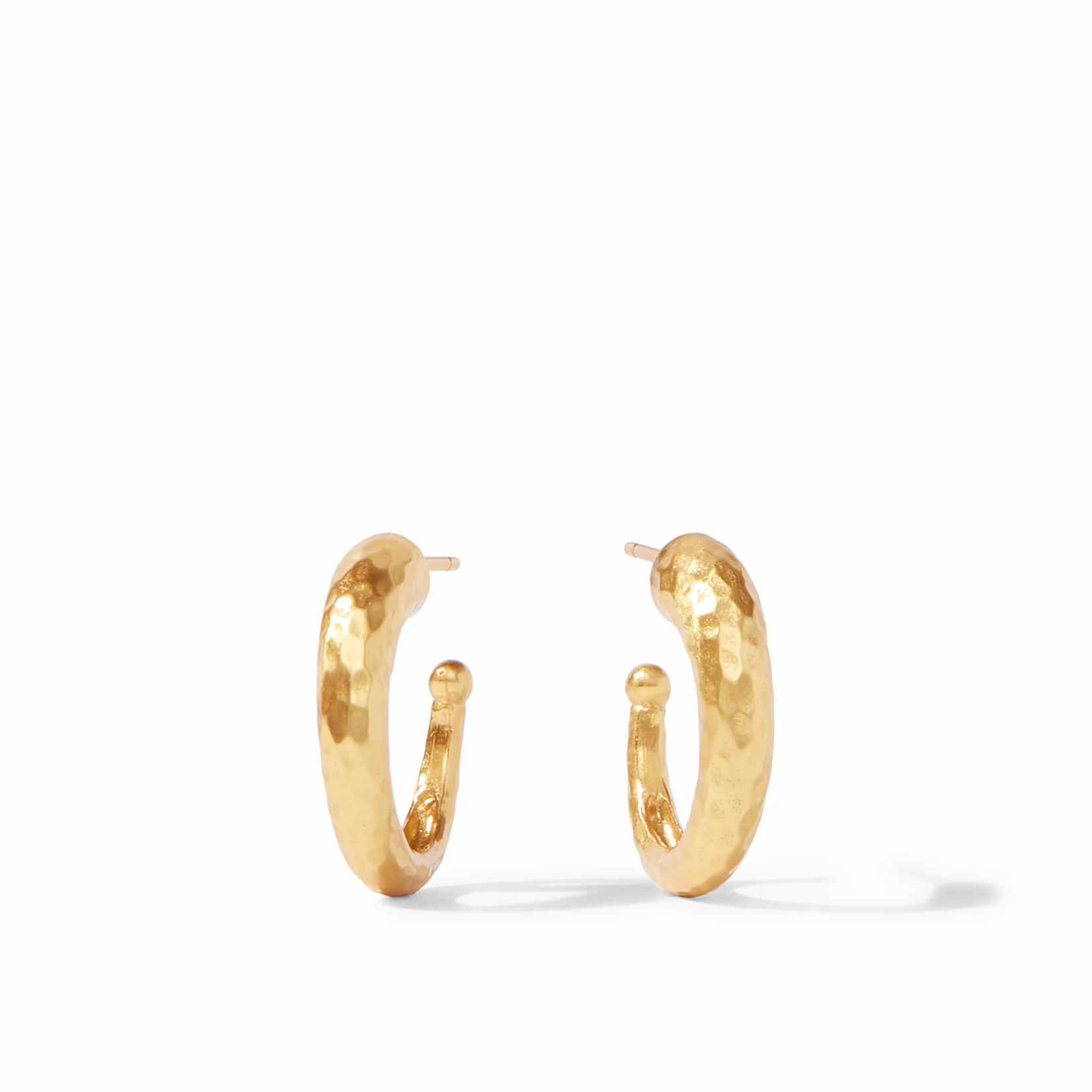 Julie Vos Julie Vos Hammered Hoop S
