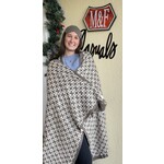 Pink Lemonade Chain Prt 3 pc Travel Set Dk Brown/Linen