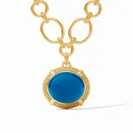 Julie Vos Julie Vos Cabochon Stmt Necklace Lond Blue