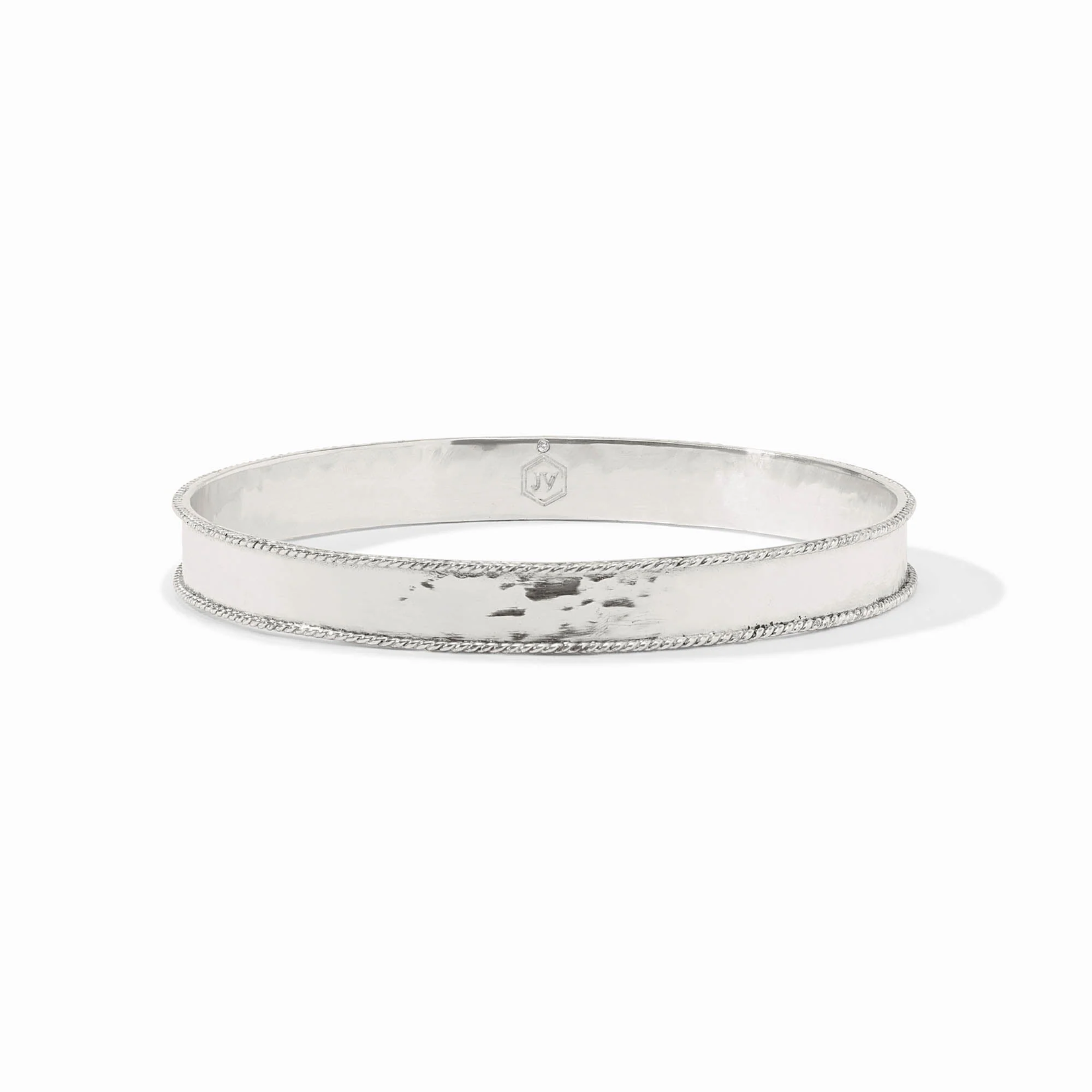 Julie Vos Julie Vos Savoy Bangle Silver -  Small