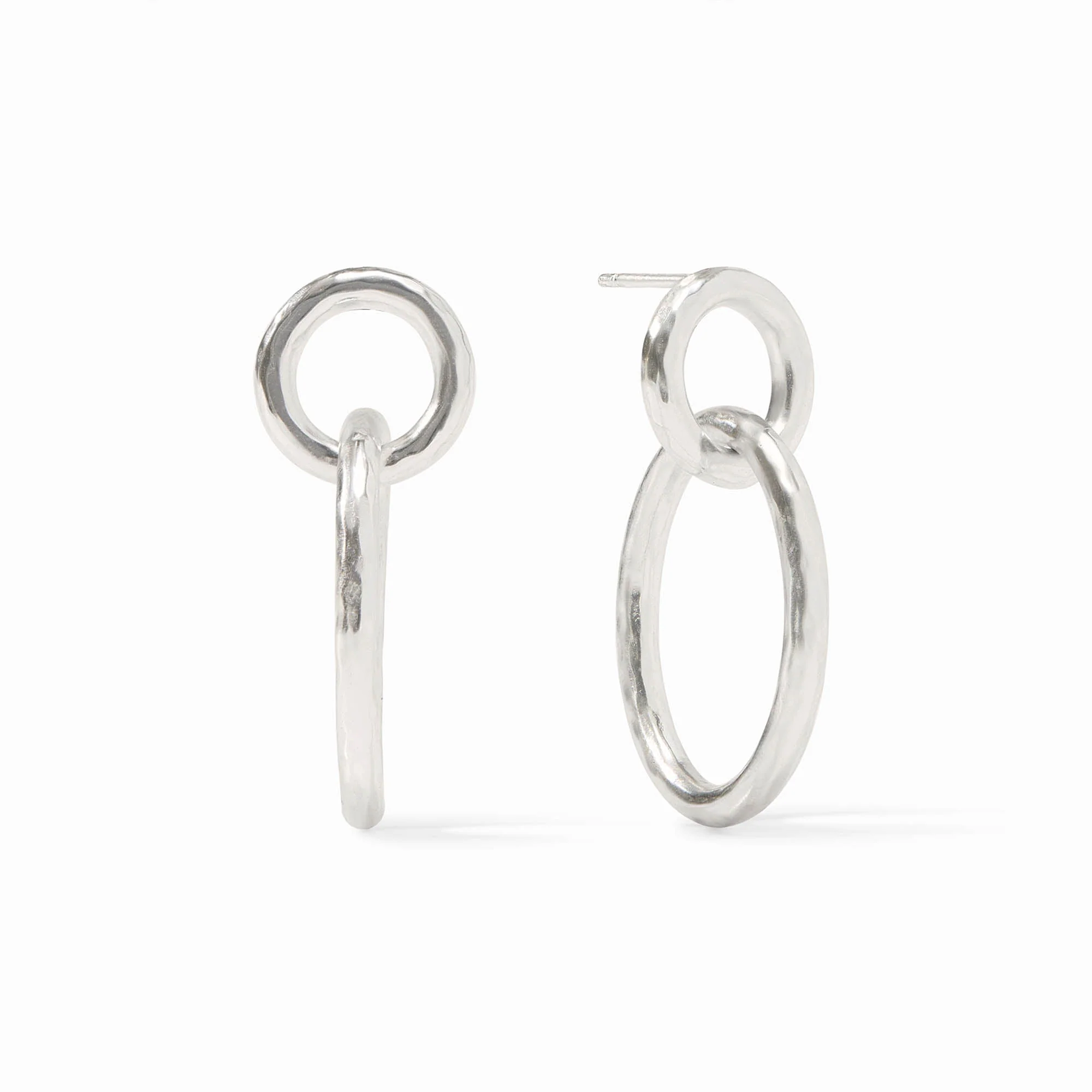 Julie Vos Julie Vos Catalina Silver Link Earrings