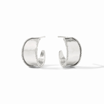 Julie Vos Julie Vos Savoy Silver Hoop, -X-Small