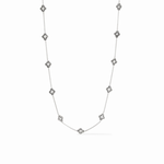 Julie Vos Julie Vos Florentine Silver Demi Station Necklace
