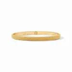 Julie Vos Julie Vos Medium Beaded Eternity Bangle - Cabochon Gold