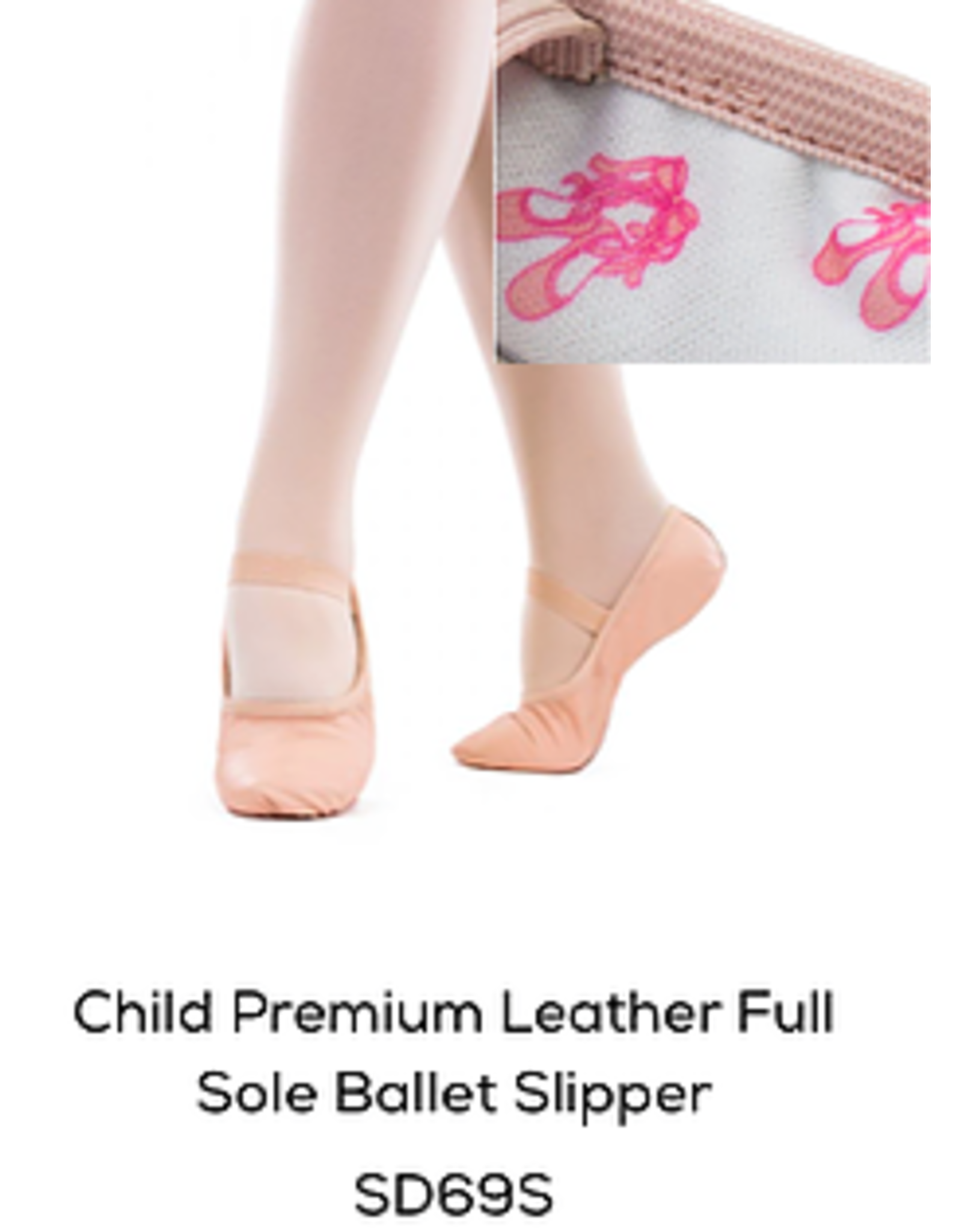 SoDanca Child Leather Ballet Shoe