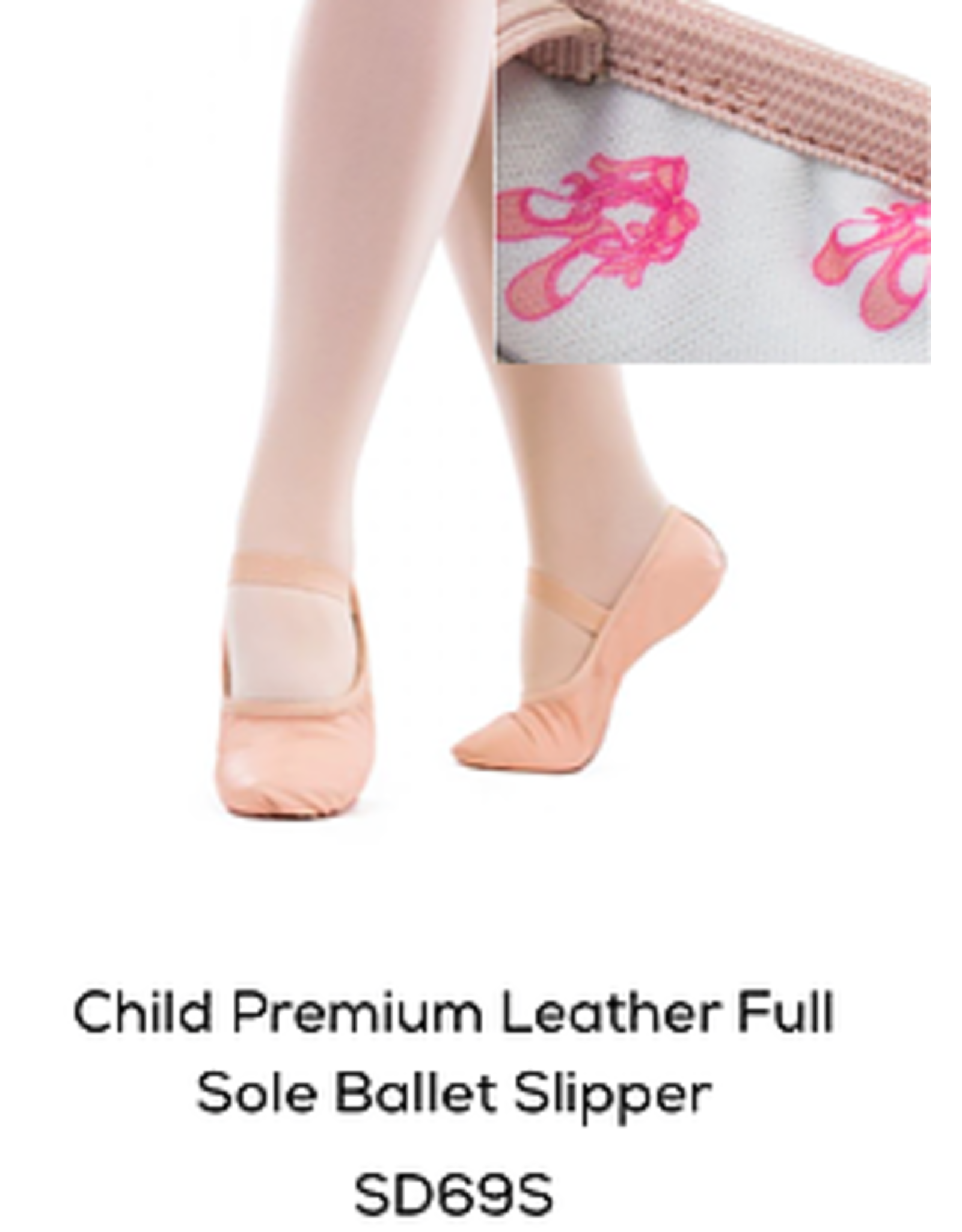 SoDanca Child Leather Ballet Shoe