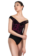 Nikolay Nikolay Black Bolshoi Star Leotard SZ P Jewel Collection