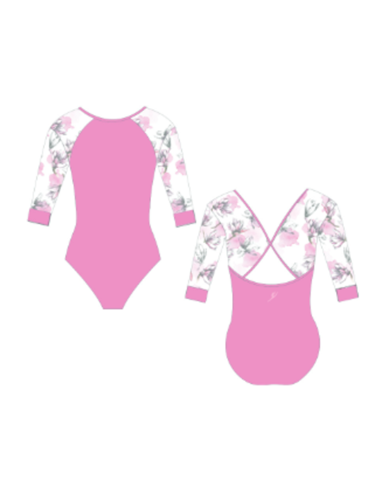 Energetiks Energetiks Aurora Child Aida Leotard - Rose Pink