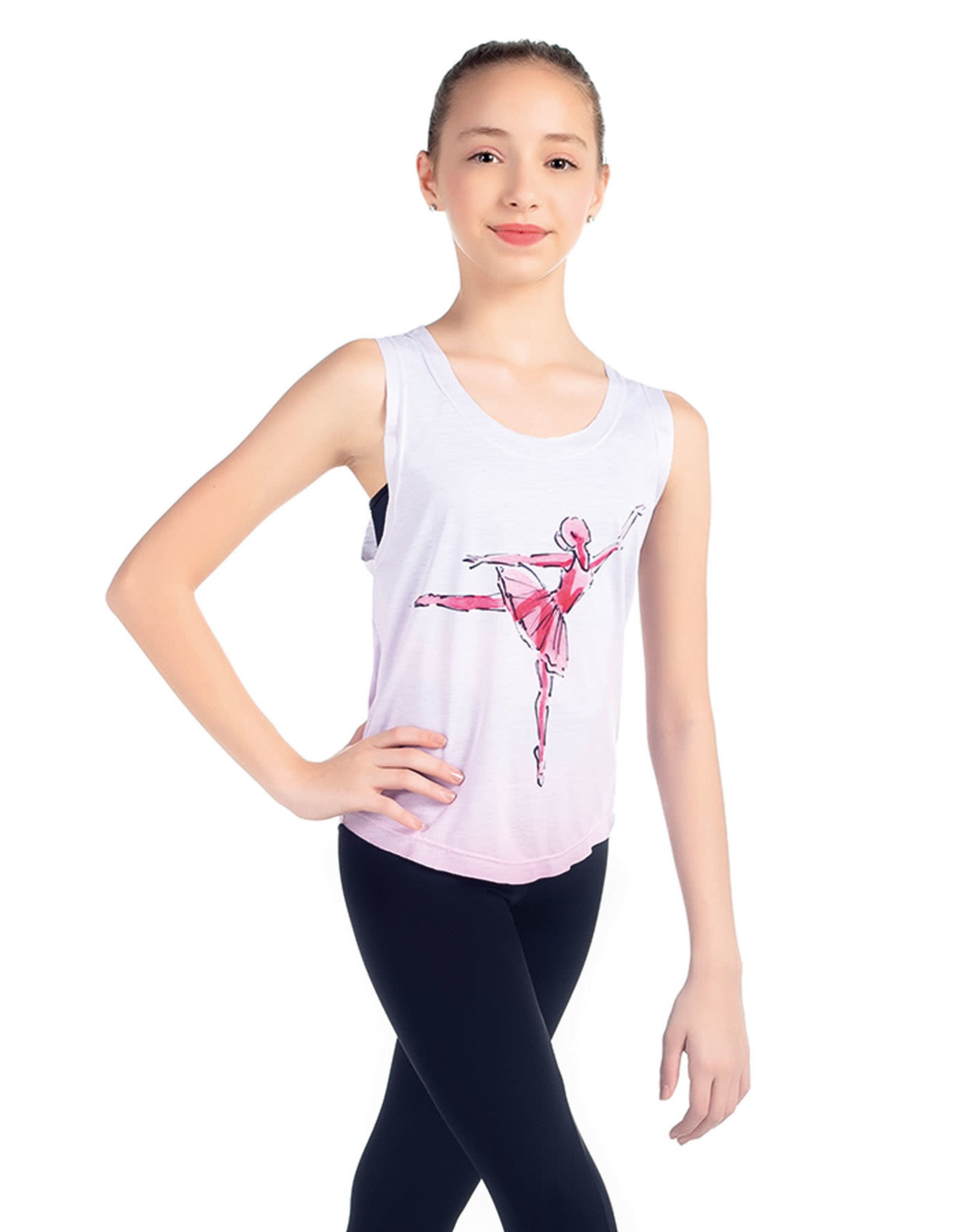 SoDanca SoDanca Kids Ballet Dancer Arebesque Tank