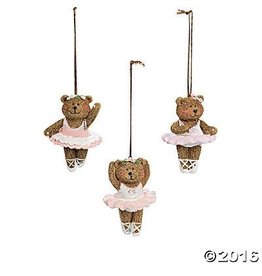 CJ Mercantile Ballerina Bear Ornament