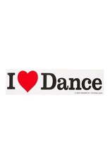 CJ Mercantile i love dance bumper sticker