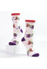 Nutcracker Ballet Gifts Nutcracker battle scene socks