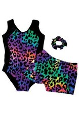 Reflectionz Reflectionz Rainbow Leopard Leotard