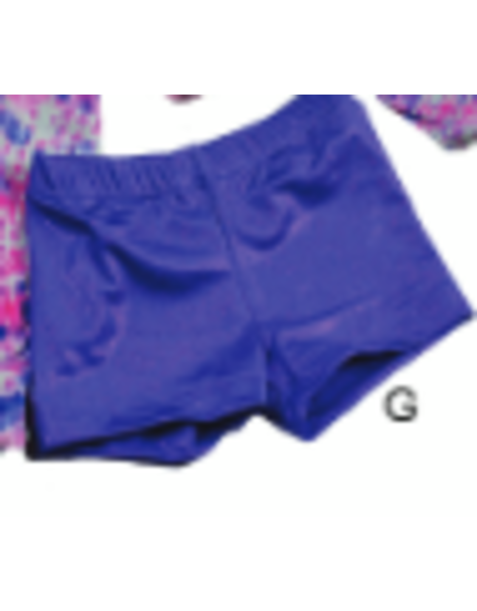 Reflectionz Reflectionz Lavender Metallic Shorts