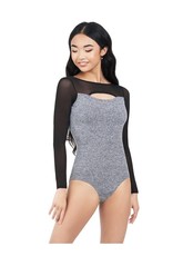 Capezio Dance Active Front Keyhole Long Sleeve Leo