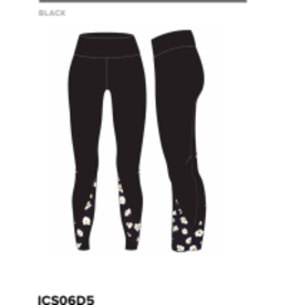 Energetiks Daisy Black Leggings