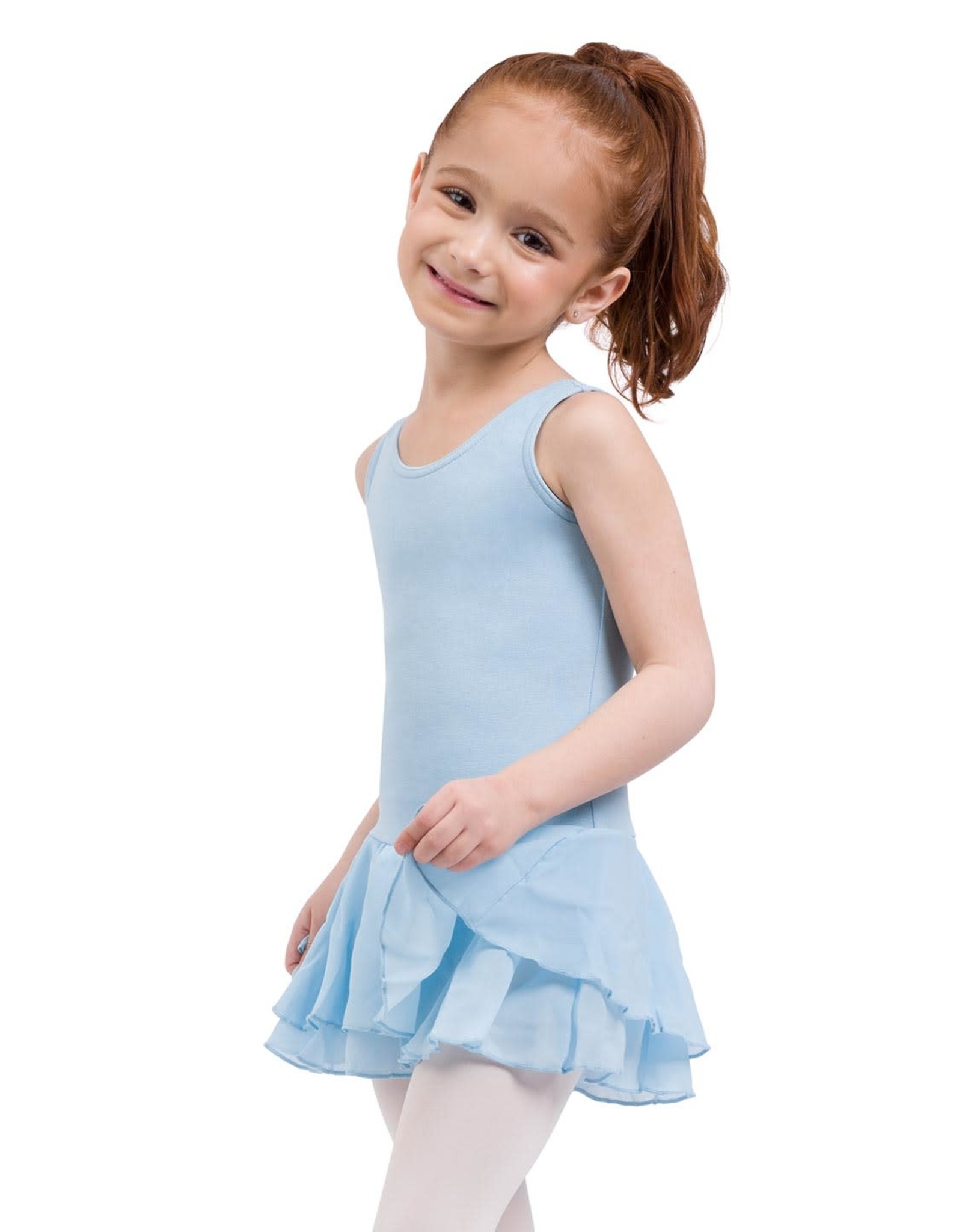 Capezio Double Layer Skirt Tank Dress - Girls