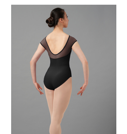 Bloch Mirella chevron cap sleeve