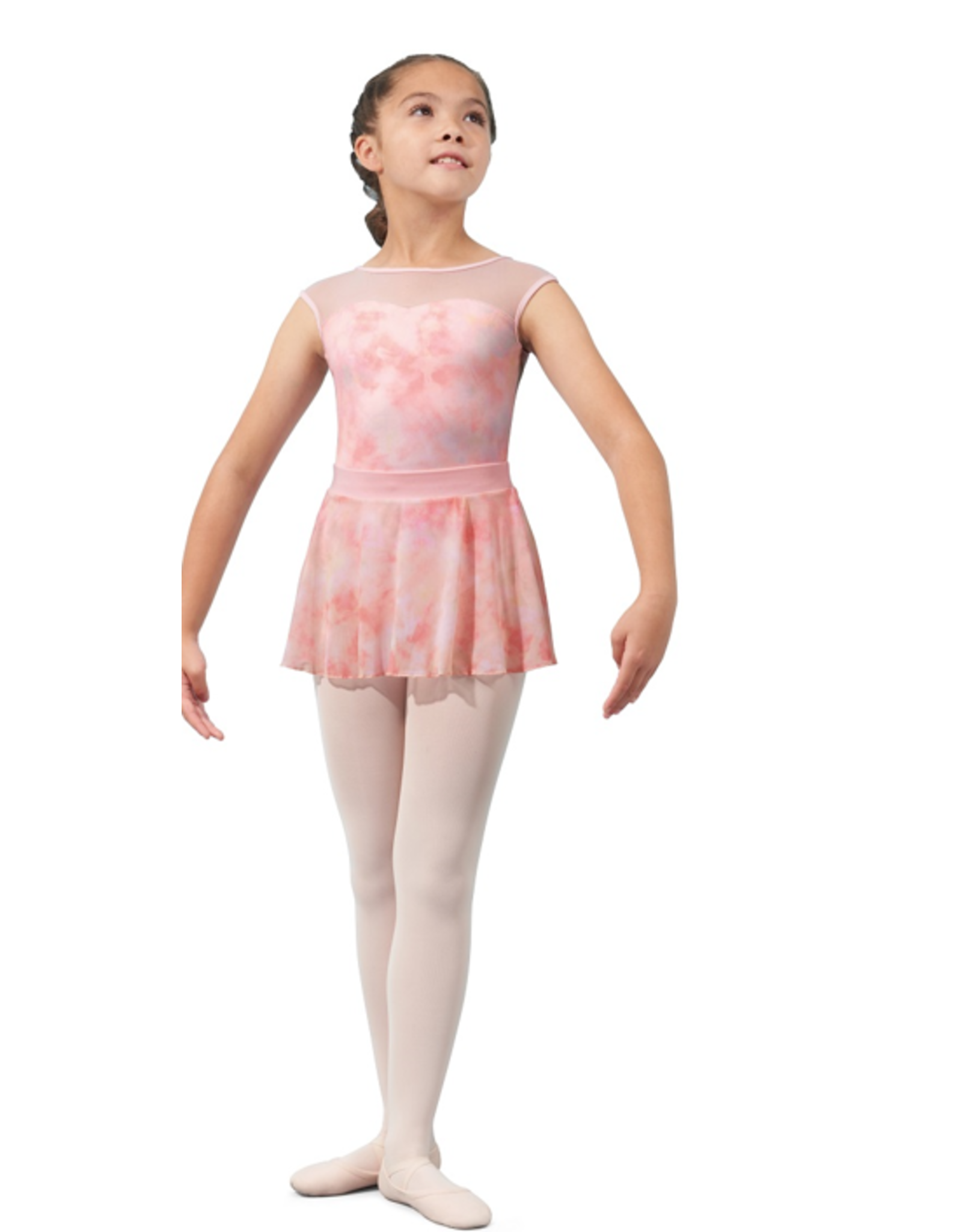 Bloch Mirella child water color pull on skirt