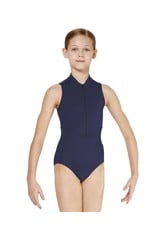 Girls Halter Zip Front Leotard Chane