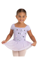 Capezio Stellar Short sleeve star dress