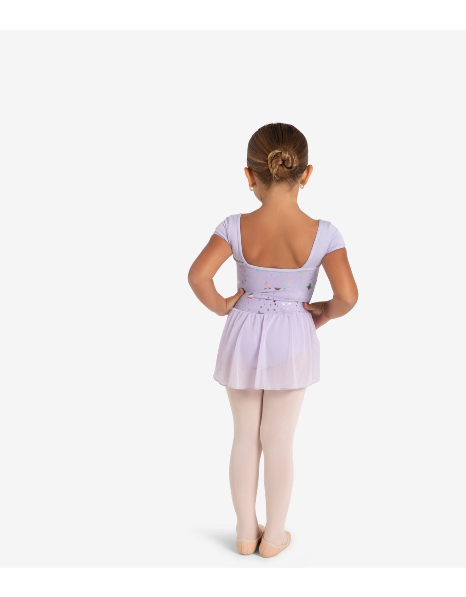 Capezio Stellar Short sleeve star dress