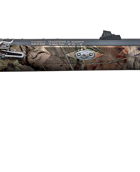 Traditions PA Pellet™ Ultralight Syn. Mossy Oak® Break Up Country Camo / Acc. Breech Plug .50 / 26" Black CeraKote