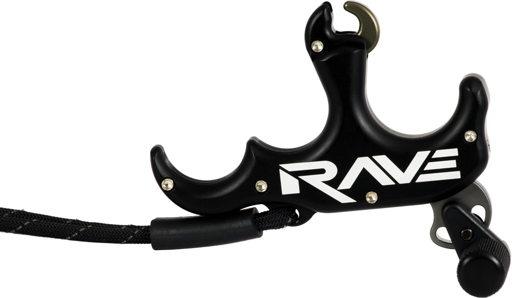 TRU Ball TRU T.R.U. Ball Rave Release 3 Finger Black Archery