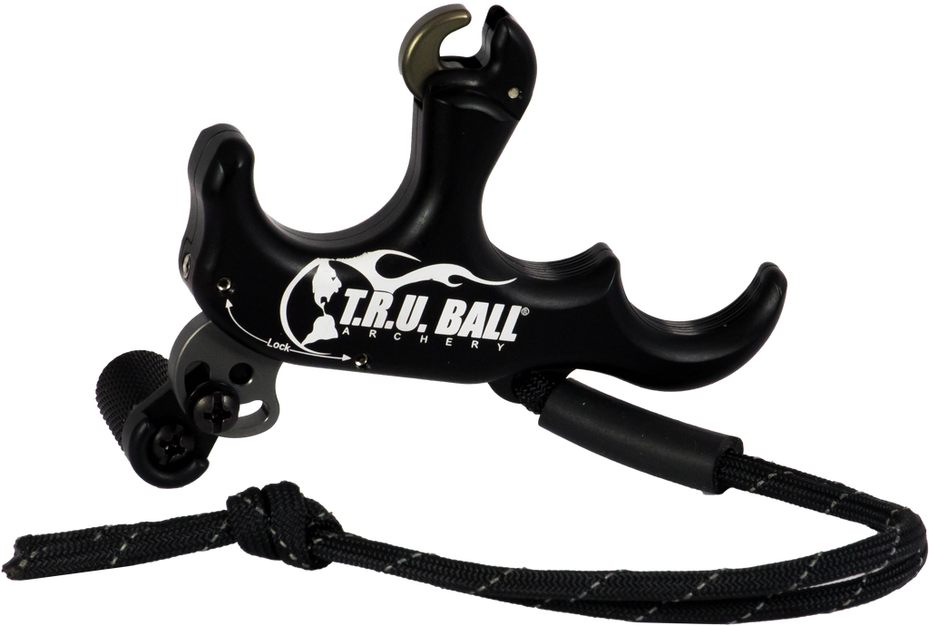 TRU Ball TRU T.R.U. Ball Rave Release 3 Finger Black Archery