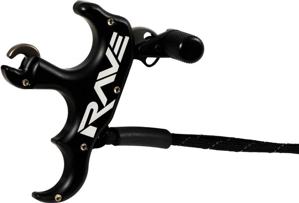 TRU Ball TRU T.R.U. Ball Rave Release 3 Finger Black Archery