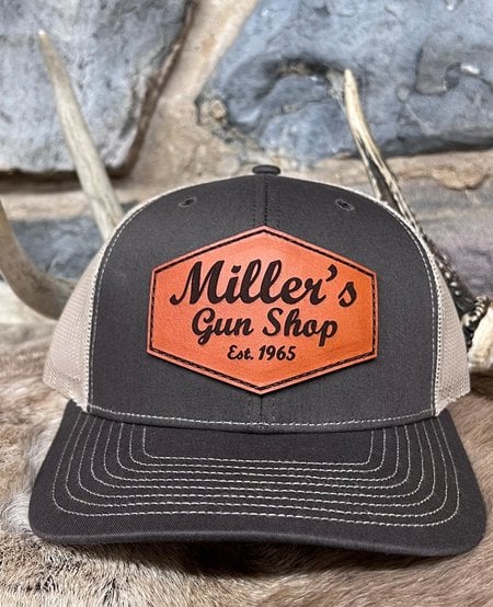 Millers Hat, Leather Patch,
