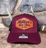 Millers Hat, Leather Patch,