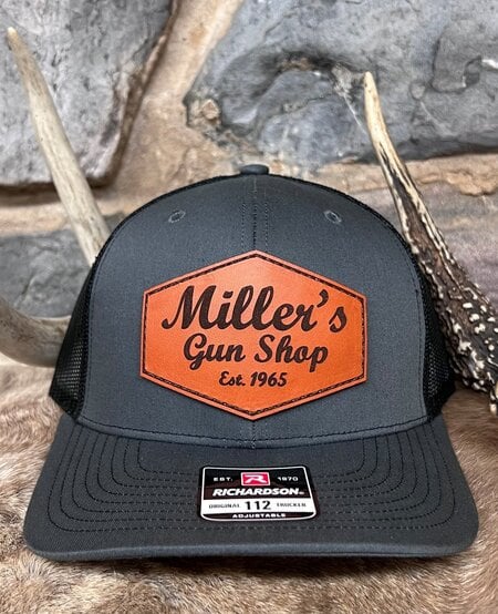 Millers Hat, Leather Patch